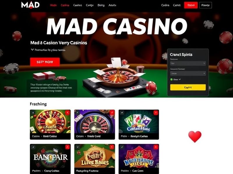 Mad Casino: Your ultimate guide to online gambling games. Explore trusted reviews, expert strategies, and the latest casino promotions for slots, tables, and more.